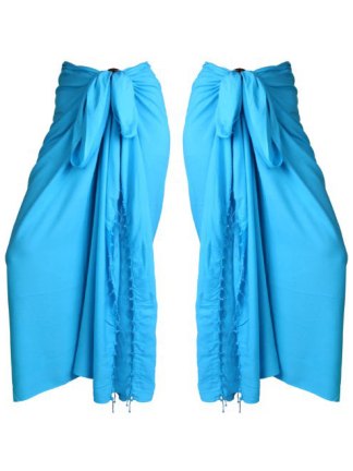 Plain Solid Color Pareo Sarongs Indonesia
