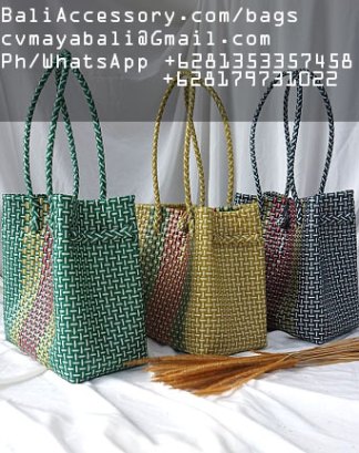 PBAGFN4 Recycled Plastic Shopping Bags from Indonesia