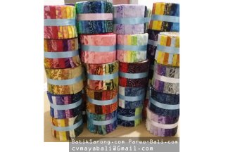 BB9120-1 18x22cm Bali Batiks Fabrics Cotton Batiks Precut Quilting Fabric Strips from Java Indonesia