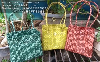 PBAGLSTY2 Recycled Plastic Shopping Bags from Indonesia