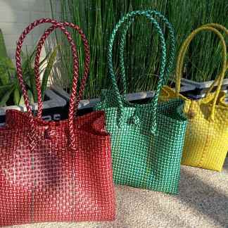 PBAGYL18 Recycled Plastic Shopping Bags from Indonesia