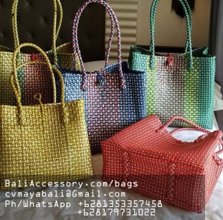 PBAGANT30 Recycled Plastic Shopping Bags from Indonesia