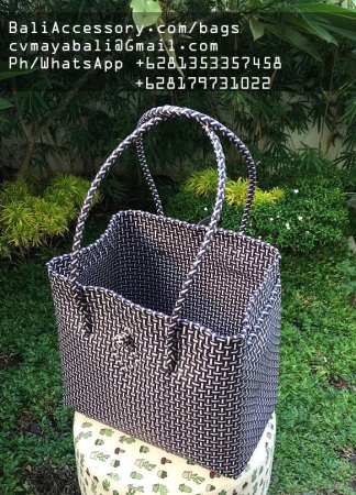 PBAGJL2 Recycled Plastic Shopping Bags from Indonesia