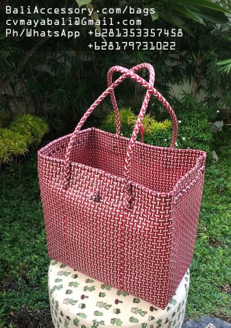 PBAGJL3 Recycled Plastic Shopping Bags from Indonesia