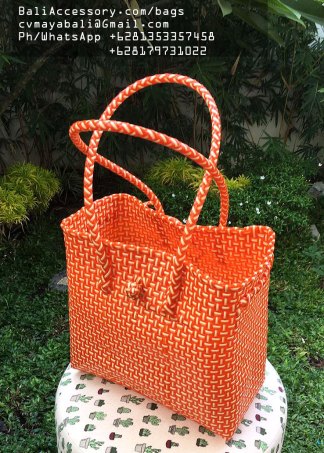 PBAGJL6 Recycled Plastic Shopping Bags from Indonesia