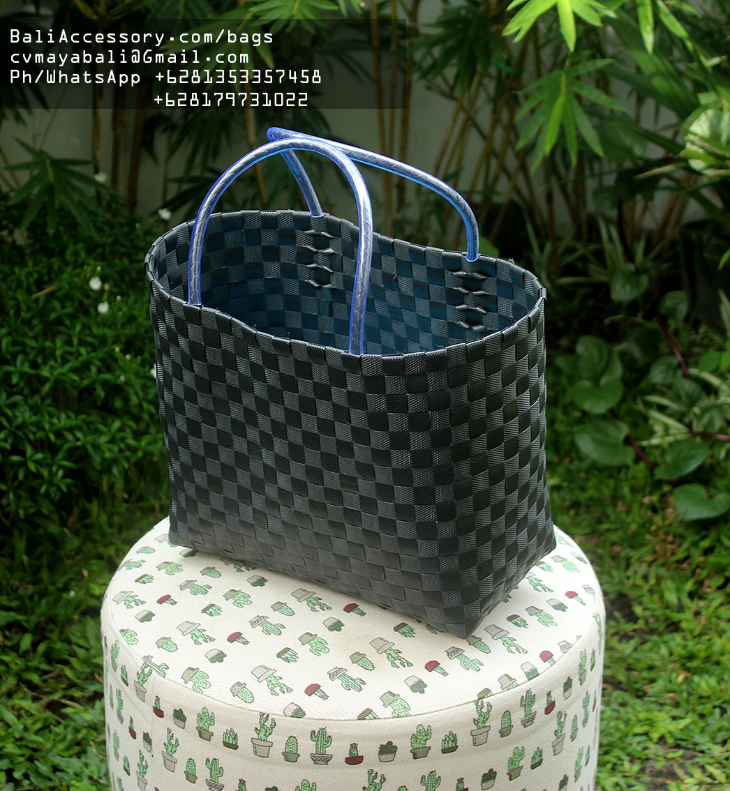 PBAGKTY01 Recycled Plastic Shopping Bags from Indonesia
