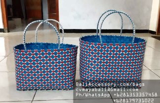 PBAGMFN58 Recycled Plastic Shopping Bags from Indonesia