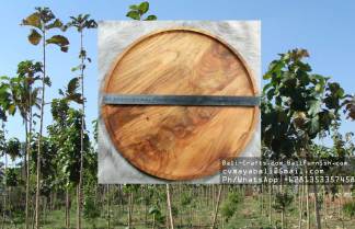 Teak Wood Bowls Trays Plates Made in Indonesia