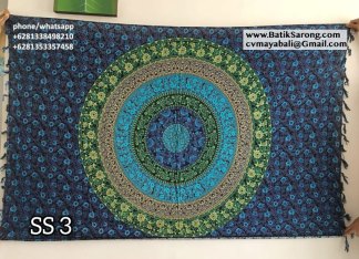 SS 3 Printed Sarongs Bali Indonesia
