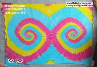 Tie Dye Sarongs Bali SS183