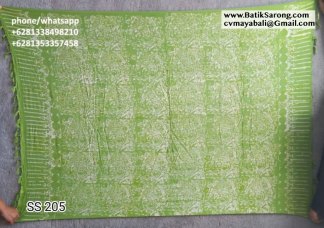 SS 205 Printed Sarongs Bali Indonesia