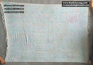 SS 215 Printed Sarongs Bali Indonesia