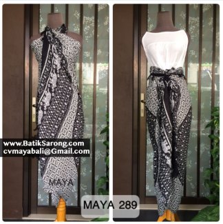 SS 289 Printed Sarongs Bali Indonesia