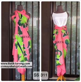 Hand Painting Sarongs Bali Indonesia SS311