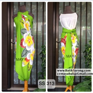 Hand Painting Sarongs Bali Indonesia SS313