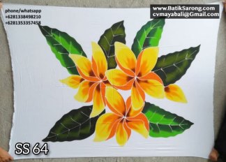 Hand Painting Sarongs Bali Indonesia SS64