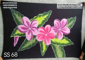 Hand Painting Sarongs Bali Indonesia SS68